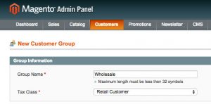 wholesale customer group